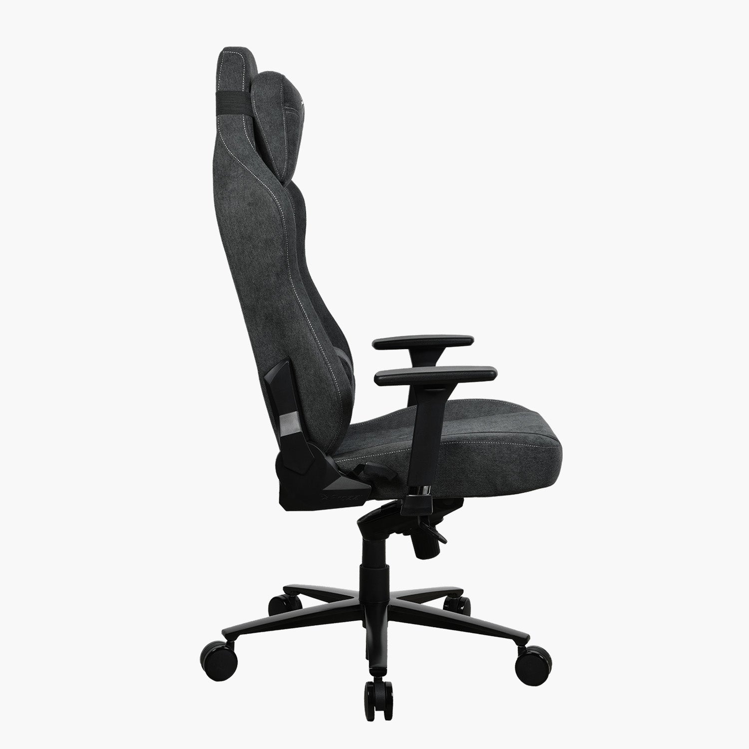 arozzi-vernazza-xl-soft-fabric-gamingstuhl-dark-grey-stoff image 4