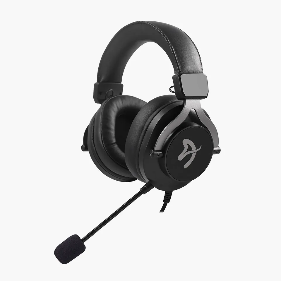 arozzi-aria-gaming-headset-schwarz-mit-50mm-treiber image 1