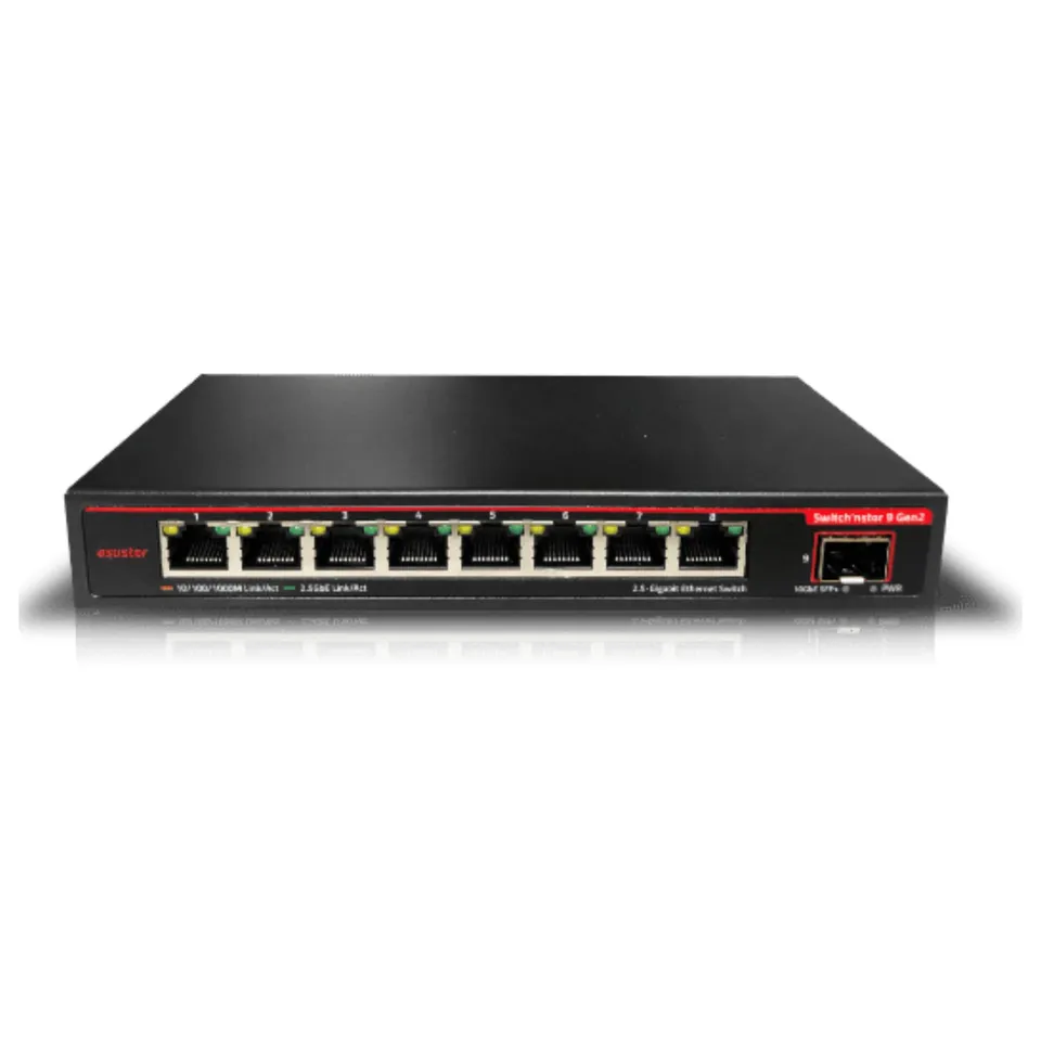 asustor-switch-nstor-9-gen2-asw209x-netzwerk-switch-10gbe image 1