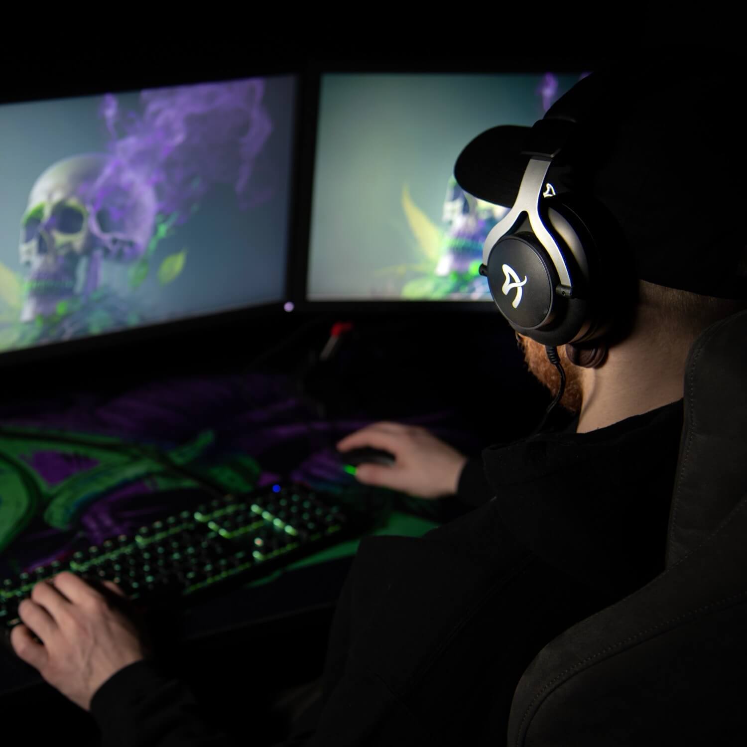 arozzi-aria-gaming-headset-schwarz-mit-50mm-treiber image 4