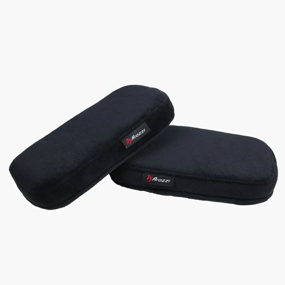 arozzi-memory-foam-armlehnen-pads-velvet-black-2er image 1