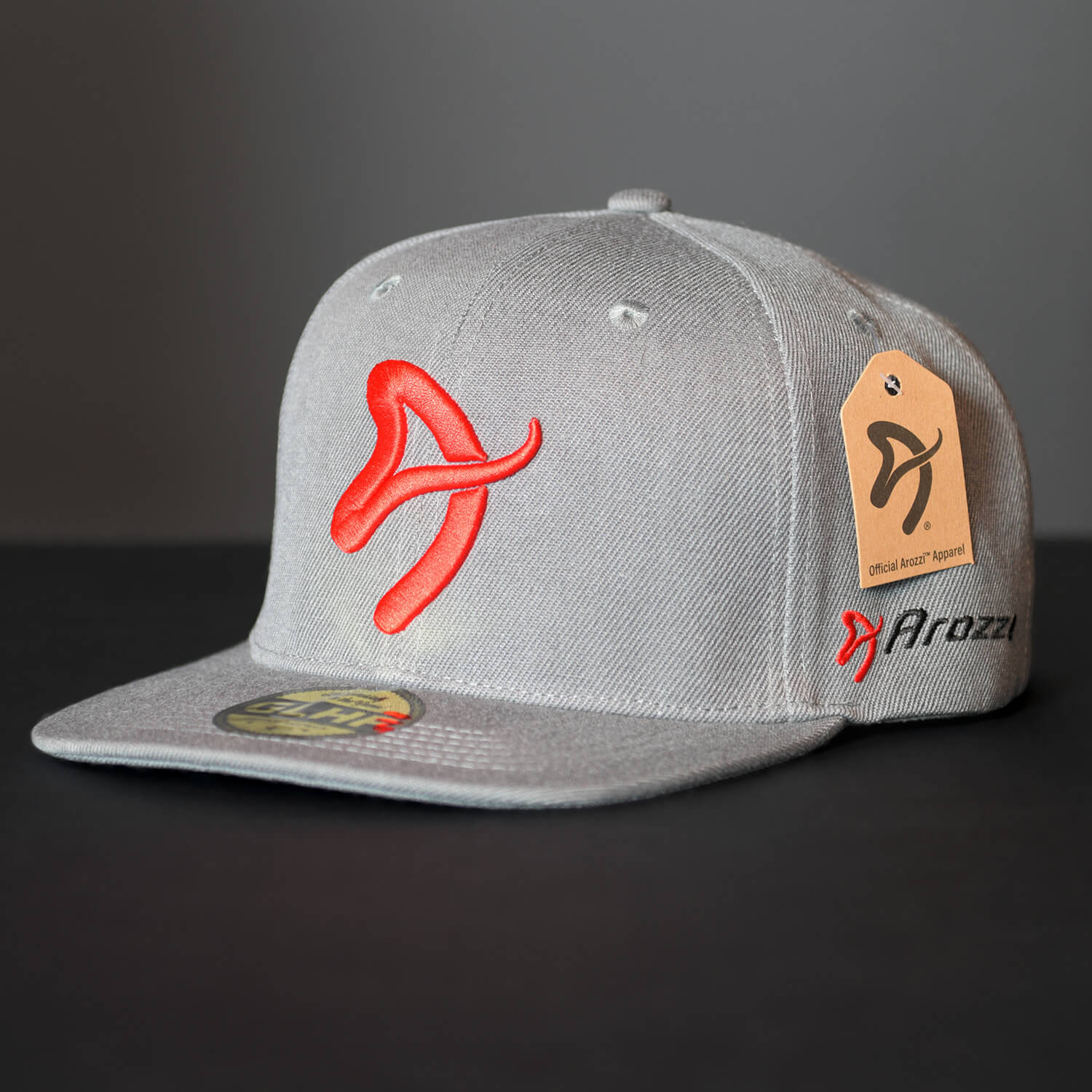 arozzi-apparel-snapback-cap-kappe-grau image 1