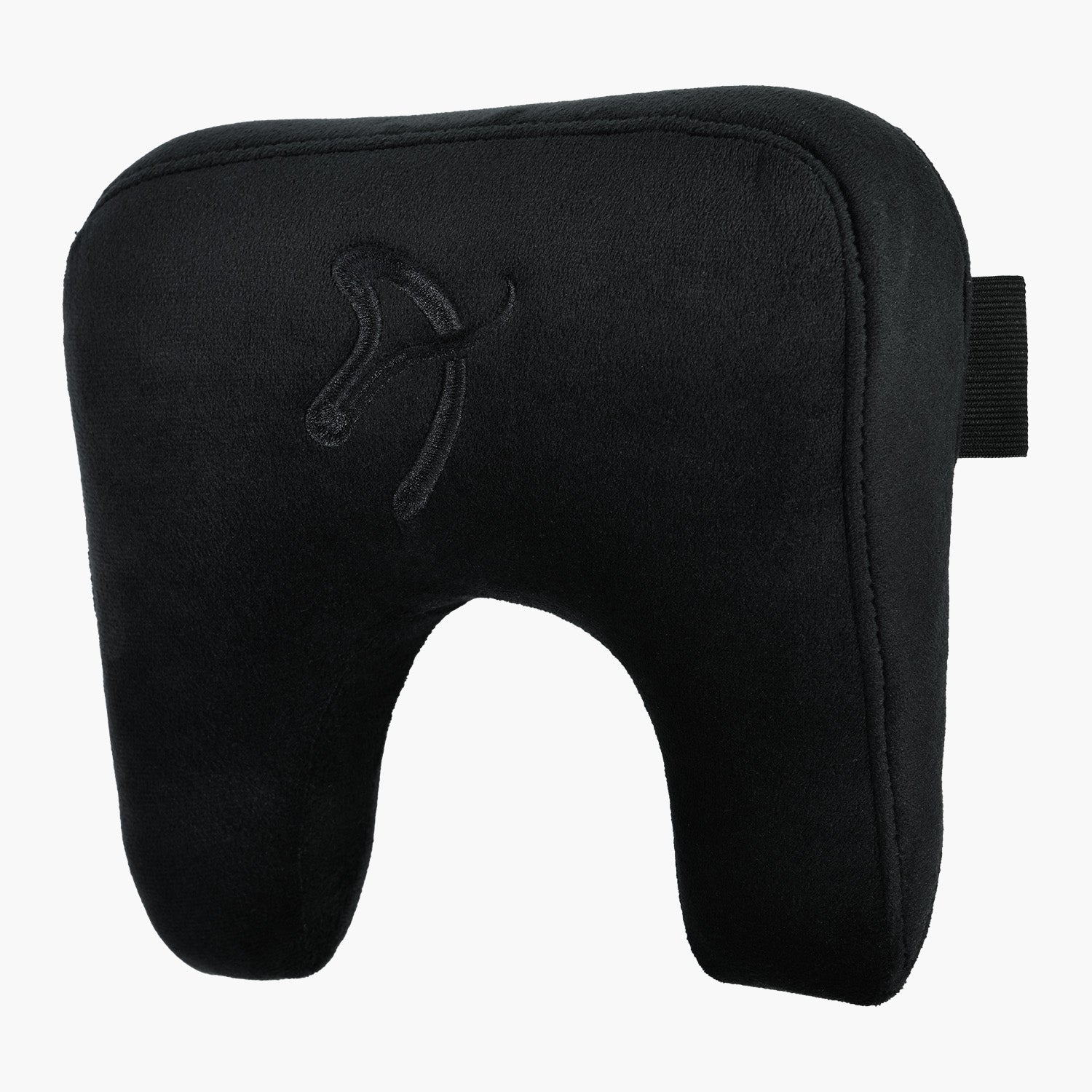 arozzi-neck-support-pillow-nackenkissen-velvet-black image 1