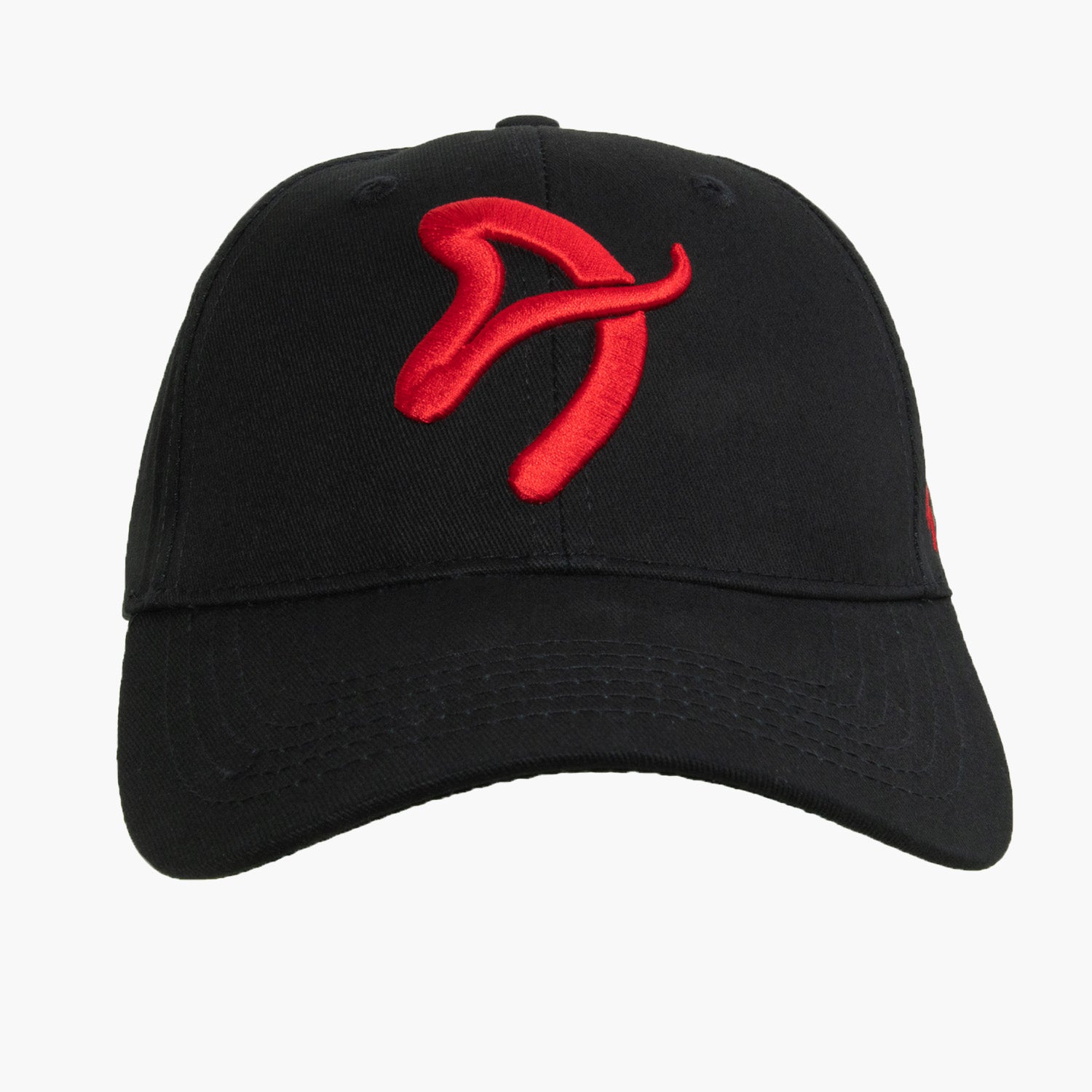 arozzi-apparel-sport-cap-basecap-schwarz-rot-verstellbar image 4
