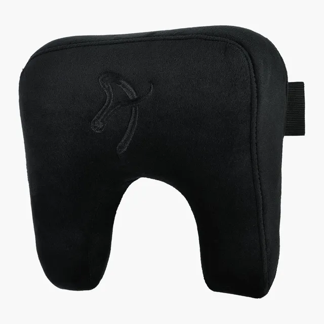 arozzi-neck-support-pillow-nackenkissen-velvet-black image 1