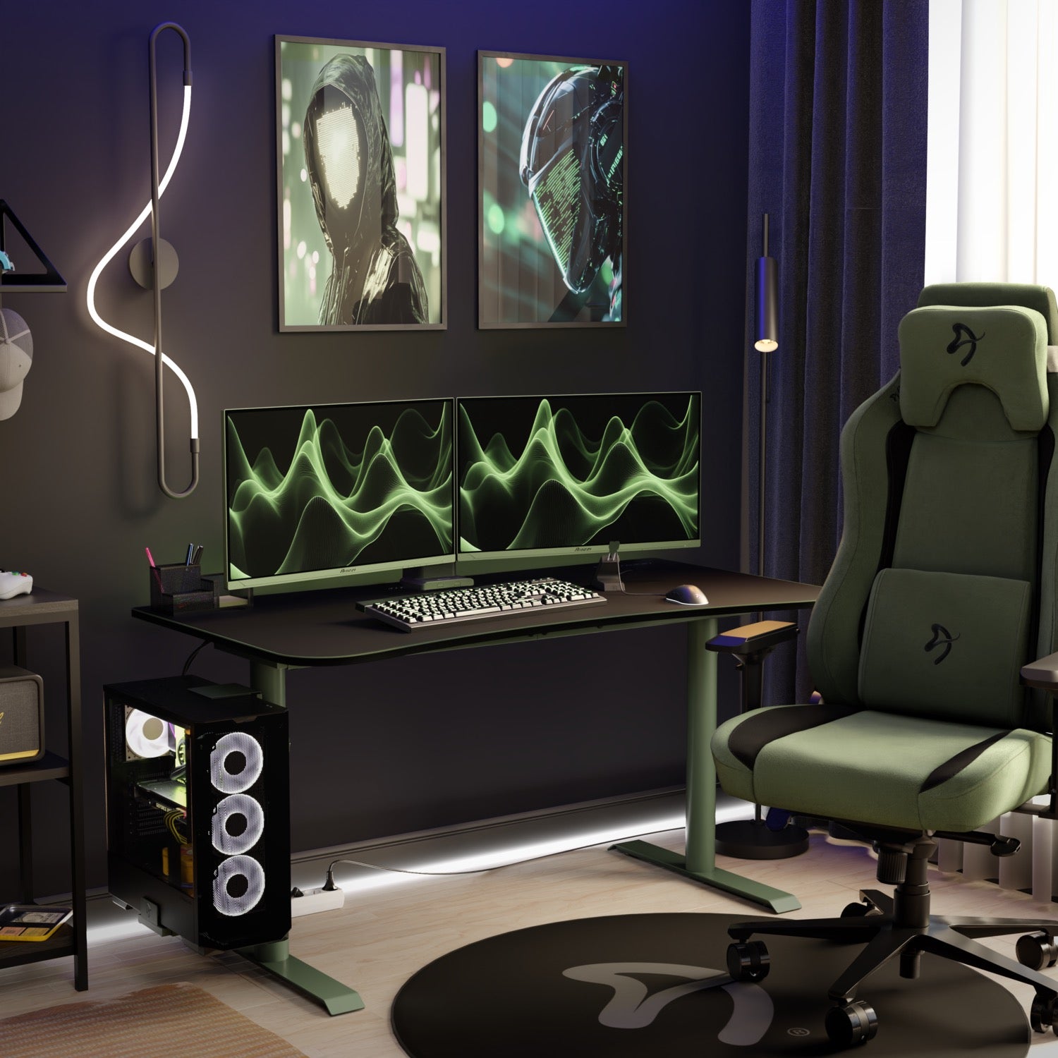 arozzi-nova-27-qhd-ips-gaming-monitor-180hz-schwarz image 2