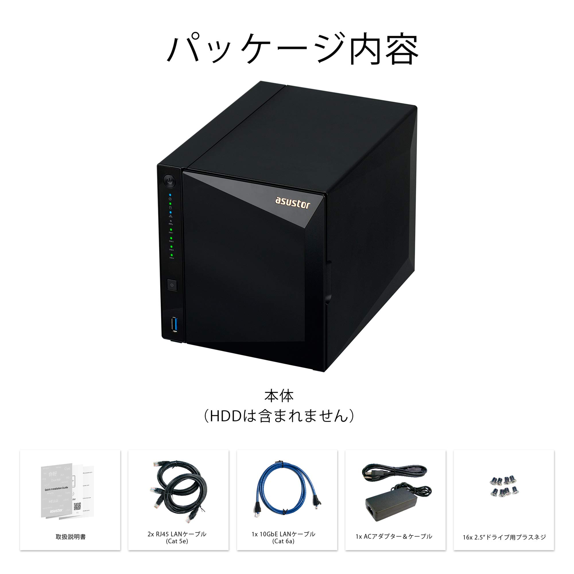 asustor-as4004t-4-bay-nas-system-10gbe-2gb-ram image 4