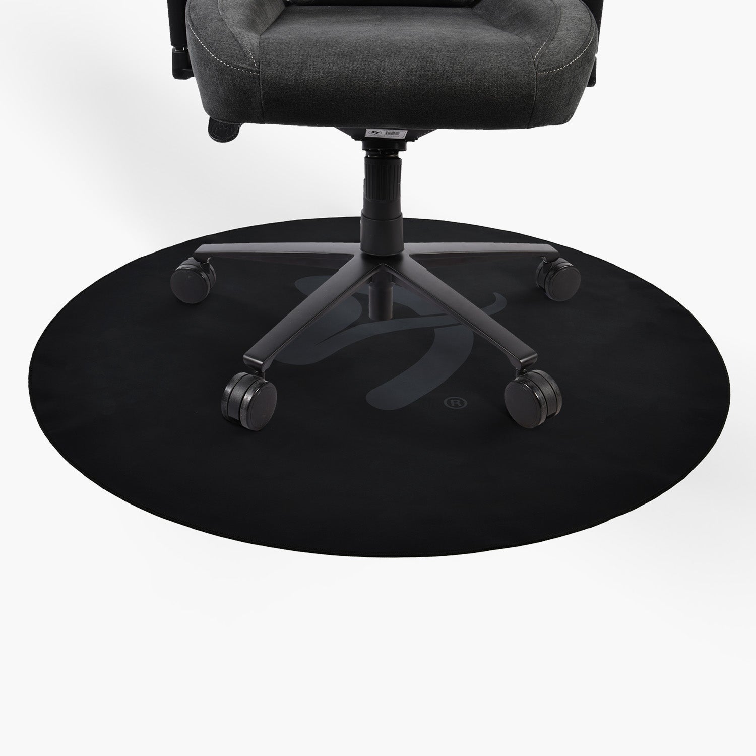 arozzi-zona-round-bodenschutzmatte-schwarz-grau-waschbar image 4