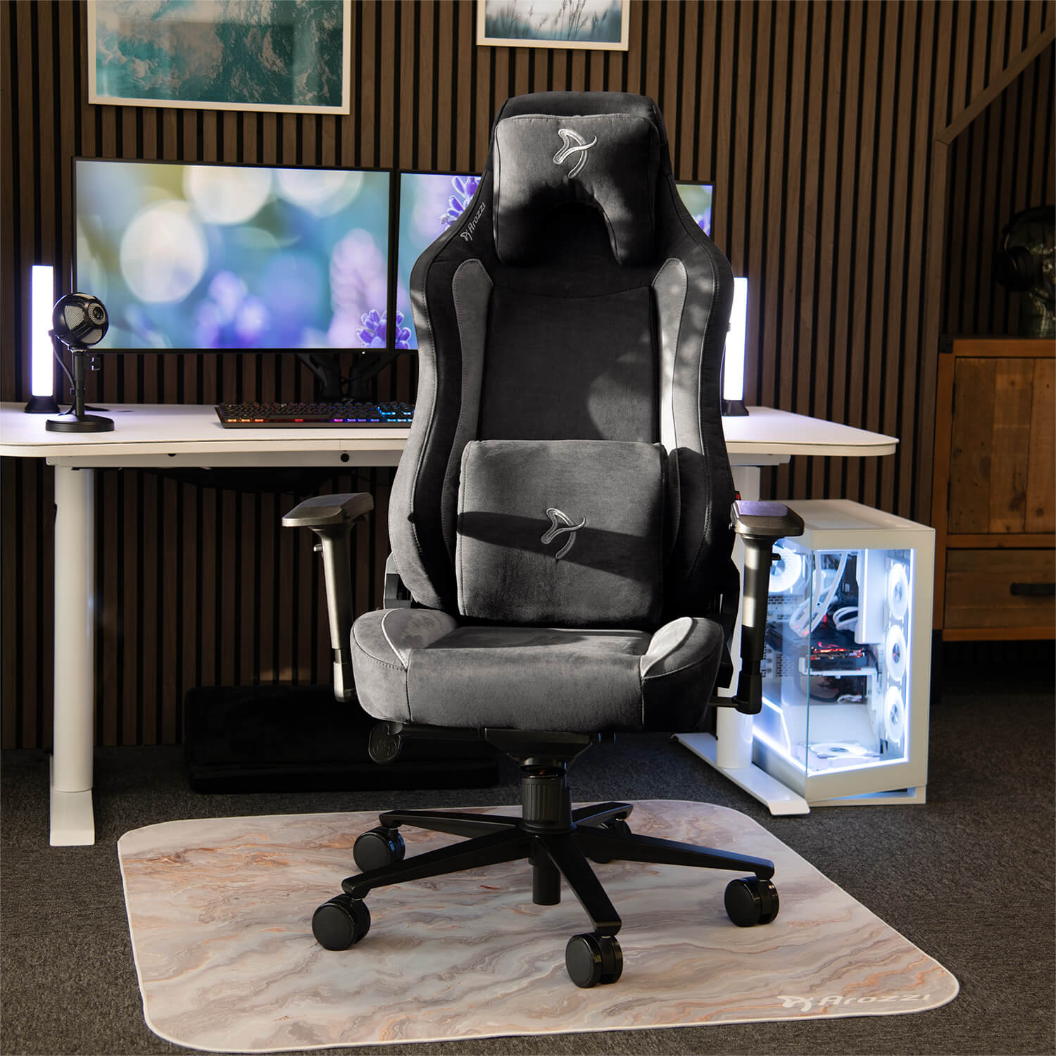 arozzi-vernazza-supersoft-gamingstuhl-anthracite-mit-samtbezug image 8