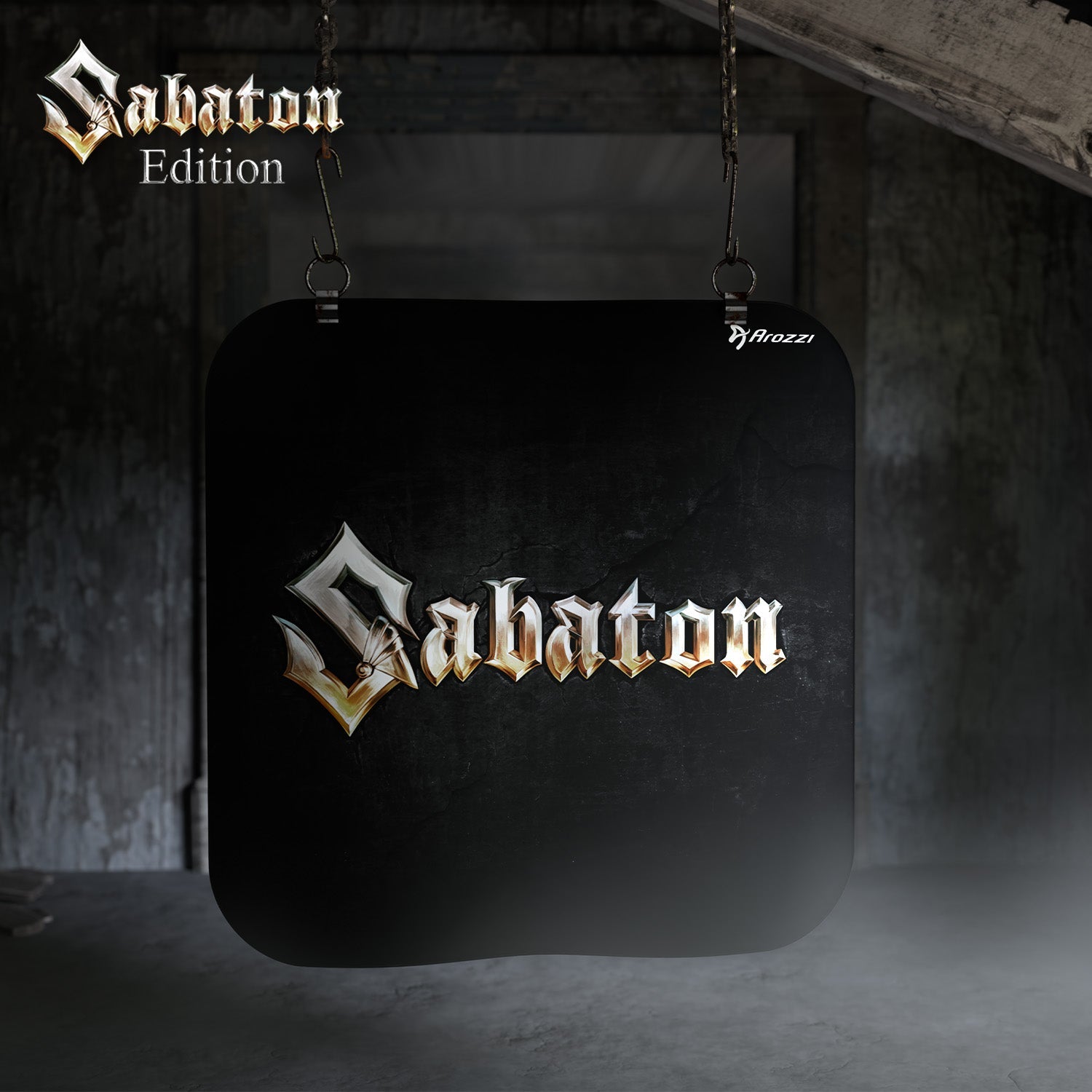 arozzi-zona-square-bodenschutzmatte-sabaton-edition image 1