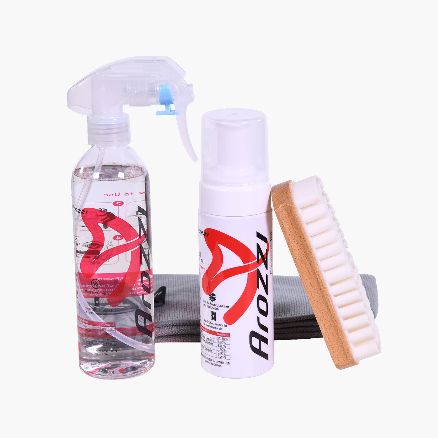arozzi-accessories-cleaning-kit-reinigungsset-stoff-polster image 3