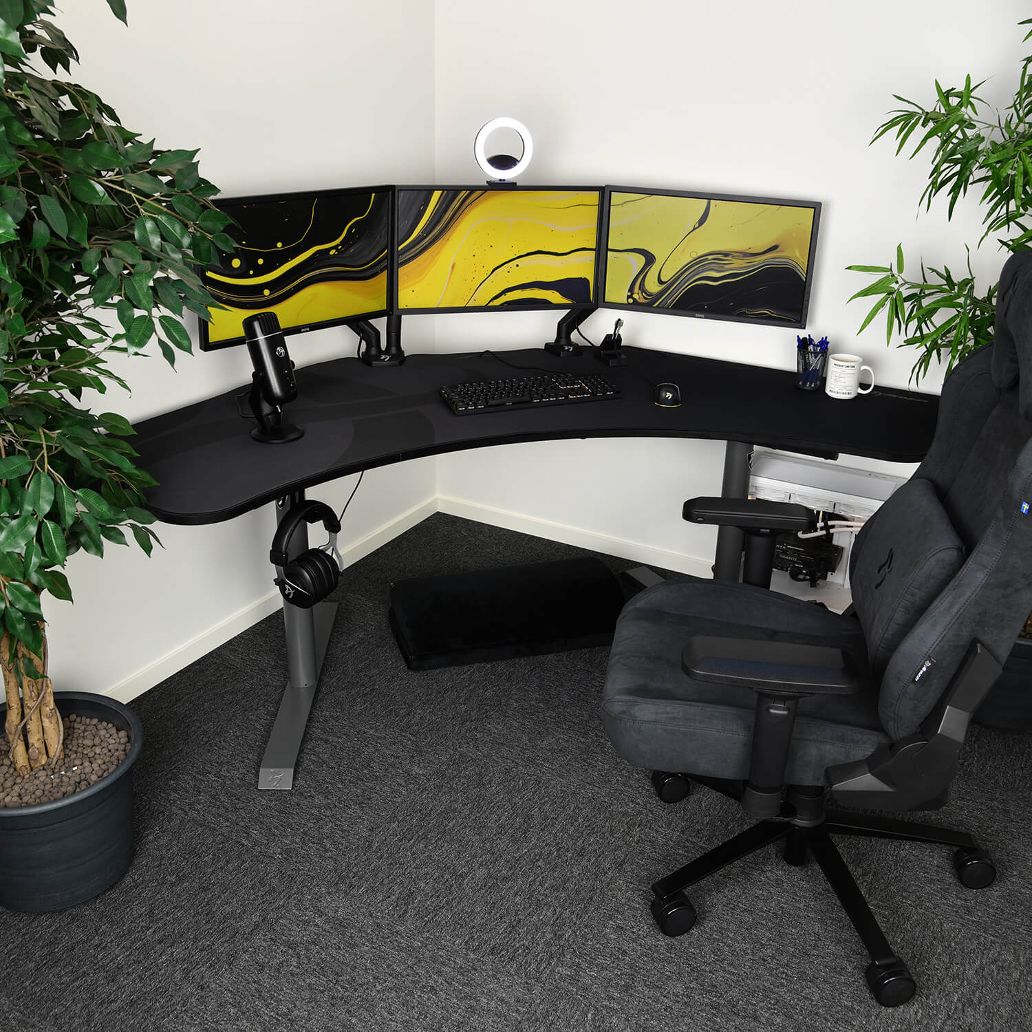 arozzi-arena-angelo-gaming-tisch-ecke-pure-black image 5