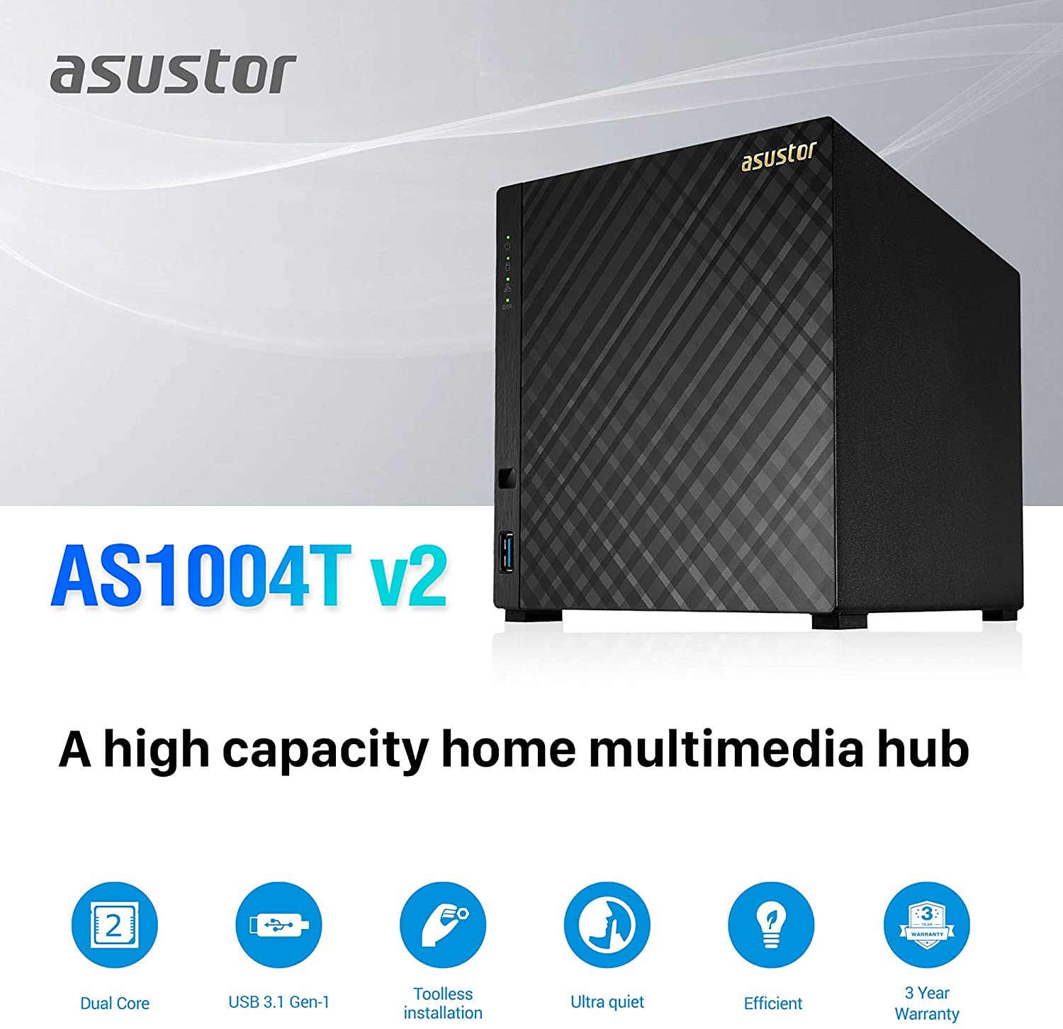 asustor-as1004t-v2-nas-system-4-bay-einsteiger-nas image 2