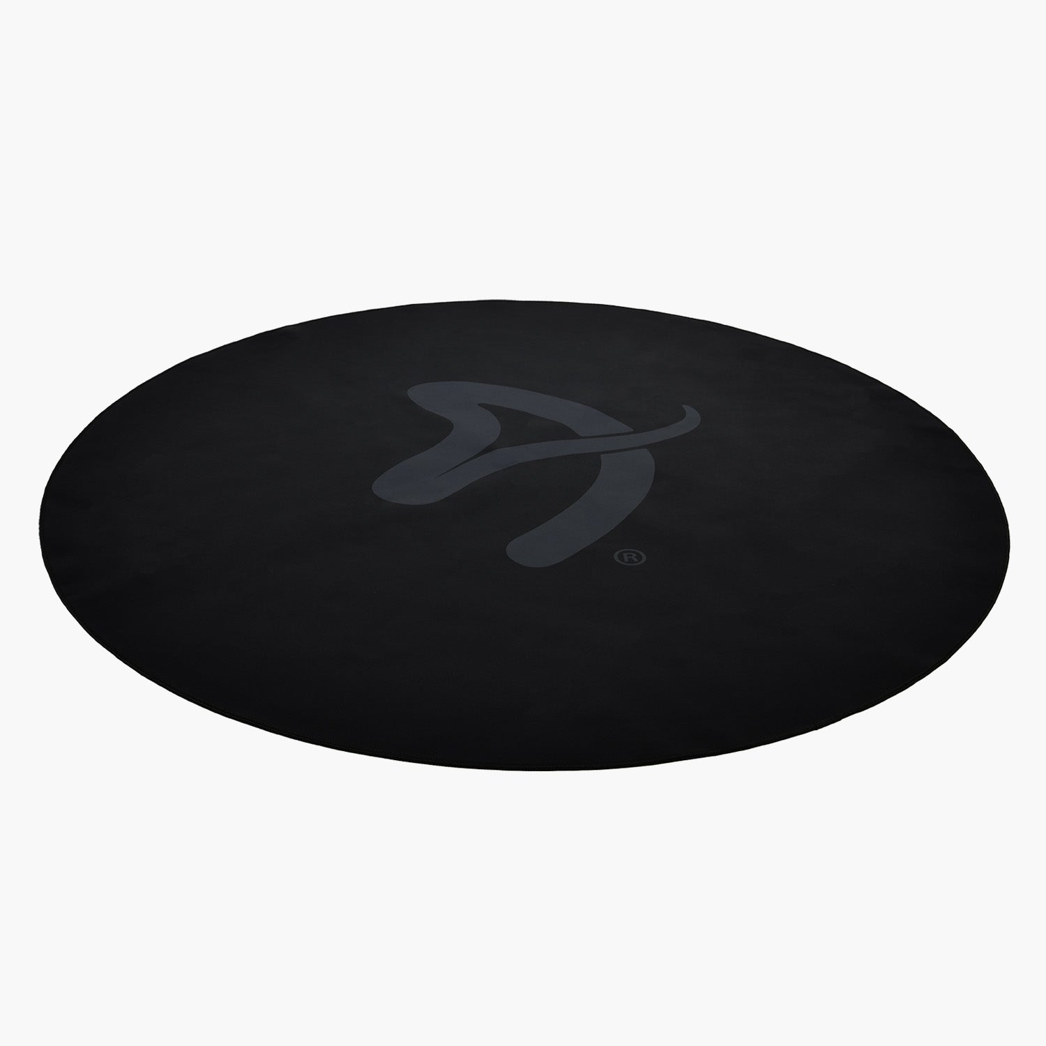 arozzi-zona-round-bodenschutzmatte-schwarz-grau-waschbar image 1