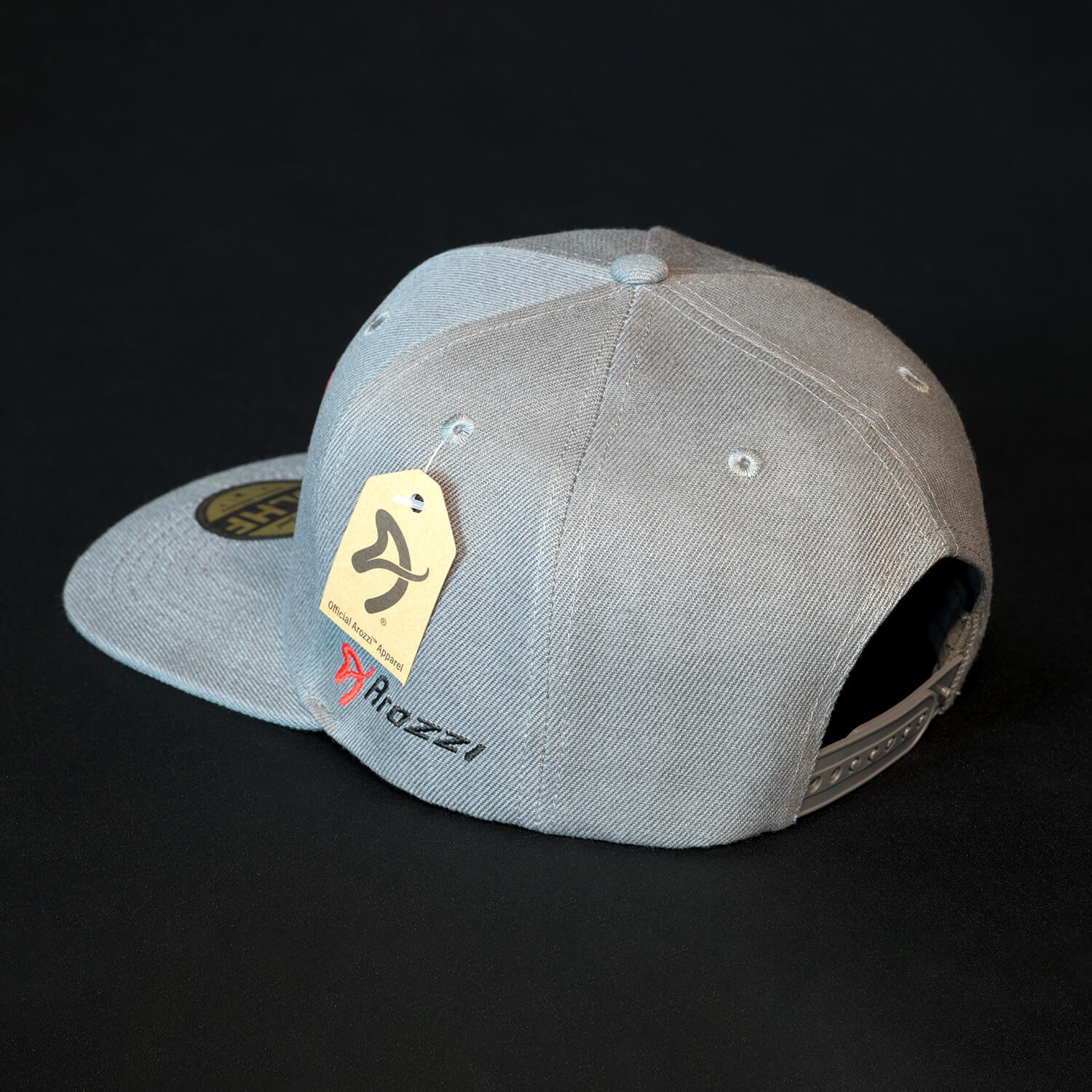 arozzi-apparel-snapback-cap-kappe-grau image 3