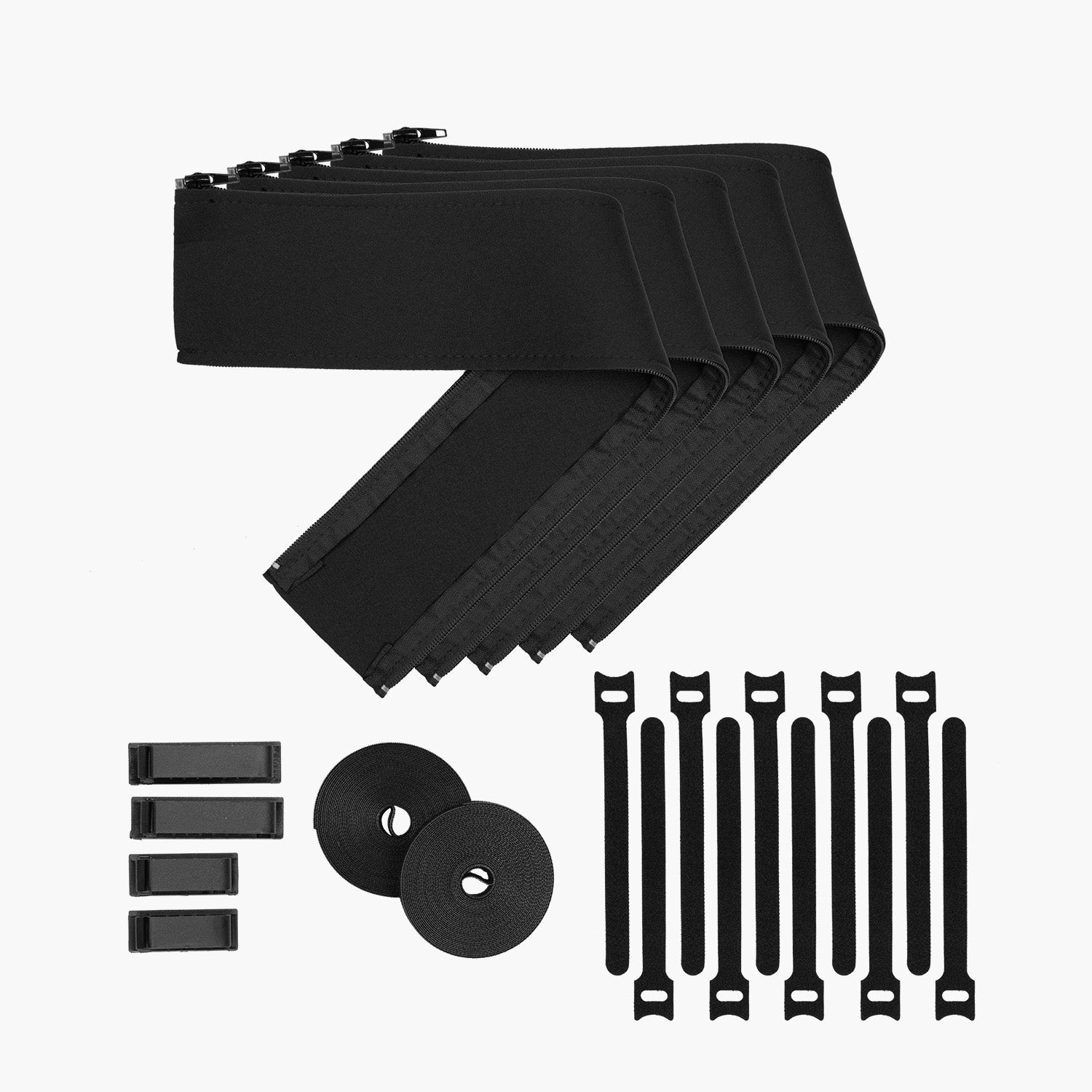 arozzi-cable-kit-kabelmanagement-set-schwarz image 1