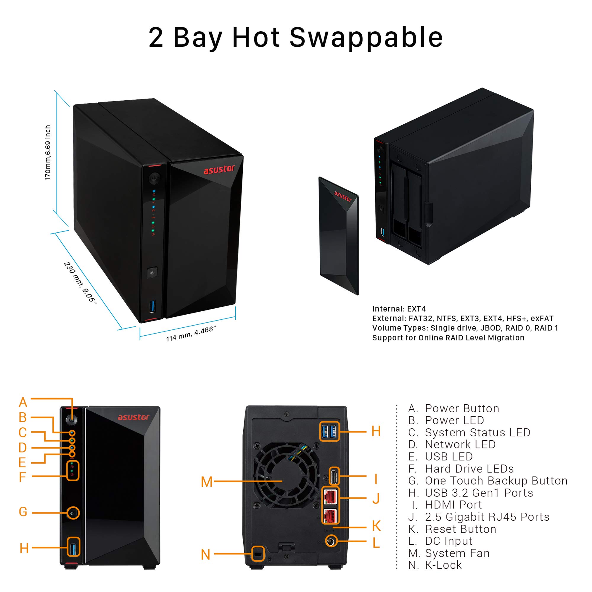 asustor-nimbustor-as5202t-nas-ohne-festplatte-2-bay-2-5g image 4