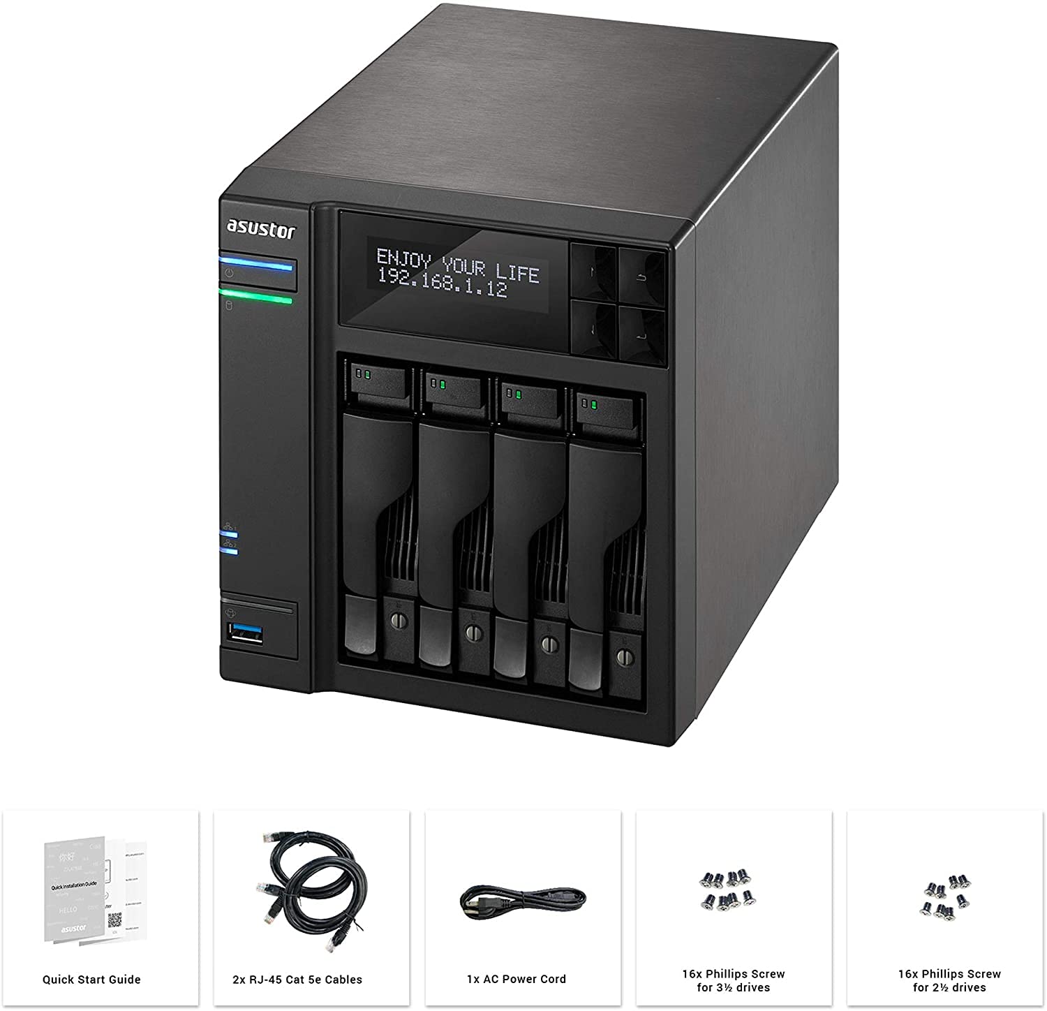asustor-as7004t-i3-4-bay-nas-geh-use-intel-i3-hot-swap image 3
